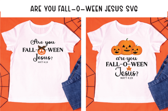 Are You Following Jesus Halloween SVG Graphics