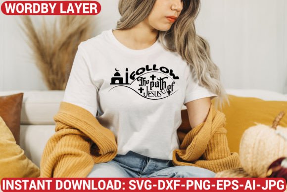 Follow the Path of Jesus Svg Design Graphics Review