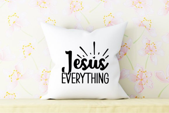 Jesus Everything Craft SVG for T-Shirt Designs & Handmade Graphics