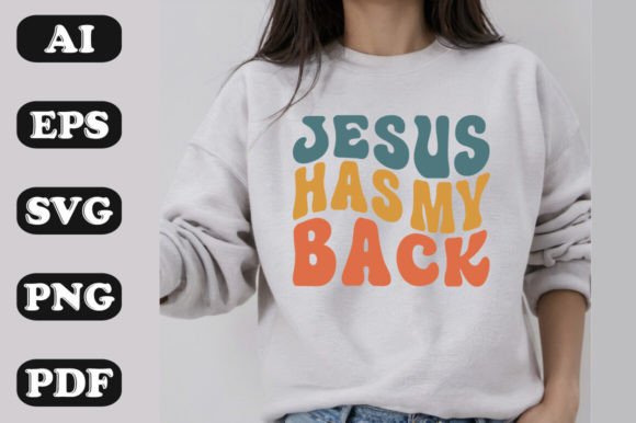 Jesus Has My Back Graphics and T-Shirt Designs Review