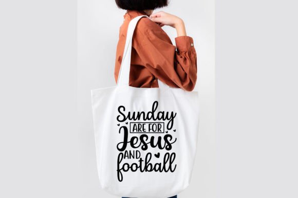 Sunday Are for Jesus and FootbCraft SVG Graphics for T-Shirt Designs