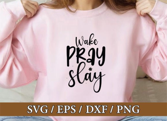 Wake Pray Slay, Christian Svg Bundle Review